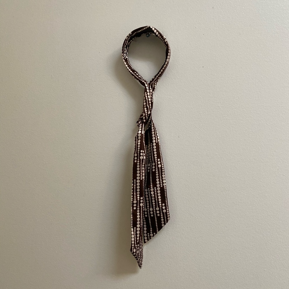 Vintage Headband with Scarf Tail